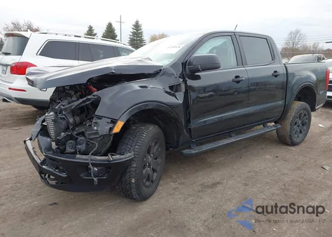 2022 Ford Ranger Xlt из США, поврежденный, VIN 1FTER4FH9NLD44822